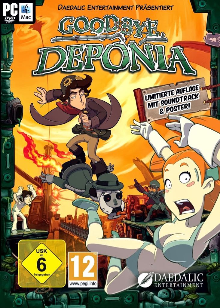 Goodbye Deponia - Nintendo Switch (Daedalic Entertainment) video game collectible - Main Image 1