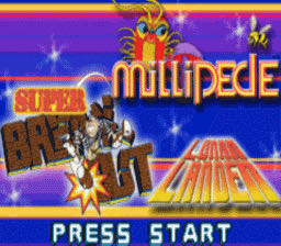 Super Breakout / Lunar Lander / Millipede (3-IN-1) - Nintendo Game Boy Advance (GBA) video game collectible - Main Image 2