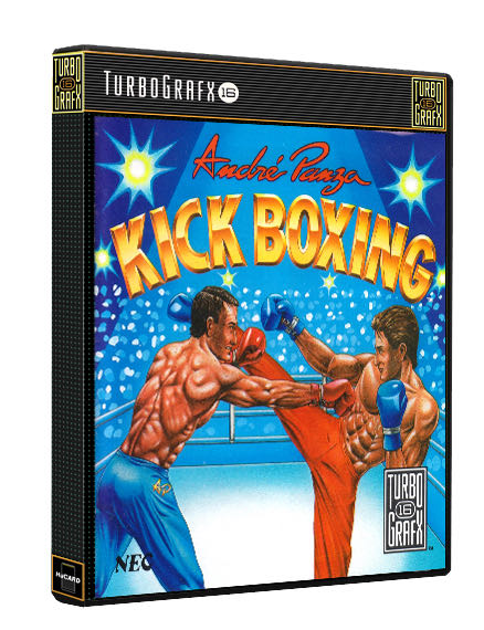 André Panza Kick Boxing - NEC TurboGrafx-16 (NEC - 1-2) video game collectible [Barcode 092218001290] - Main Image 3