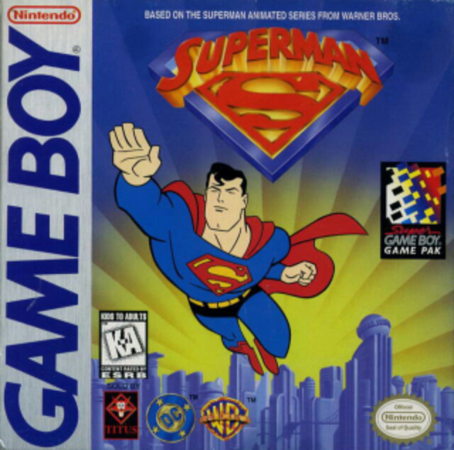 superman - Nintendo Game Boy video game collectible - Main Image 1