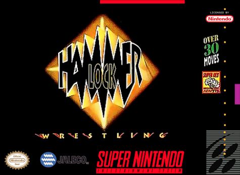 Hammer Lock Wrestling - Nintendo Super Nintendo Entertainment System (SNES) (Jaleco) video game collectible - Main Image 1
