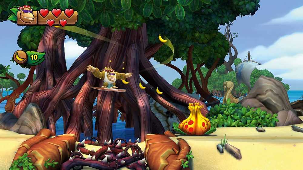 Donkey Kong Country: Tropical Freeze - Nintendo Switch (Nintendo - 1-2) video game collectible [Barcode 045496421700] - Main Image 4