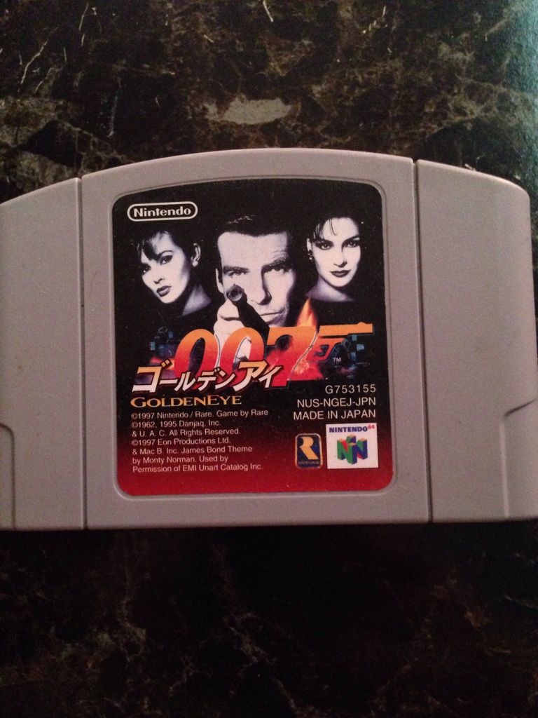 007 GoldenEye (Japanese) - Nintendo 64 (N64) (Nindendo - 4) video game collectible - Main Image 2