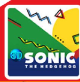 3D Sonic the Hedgehog - Nintendo 3DS video game collectible - Main Image 1