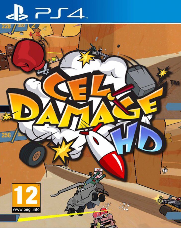 Cel Damage HD - Sony PlayStation 4 (PS4) video game collectible - Main Image 1