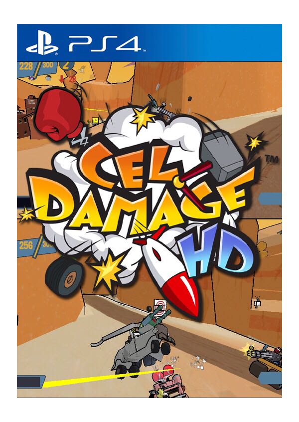 Cel Damage HD - Sony PlayStation 4 (PS4) video game collectible - Main Image 1