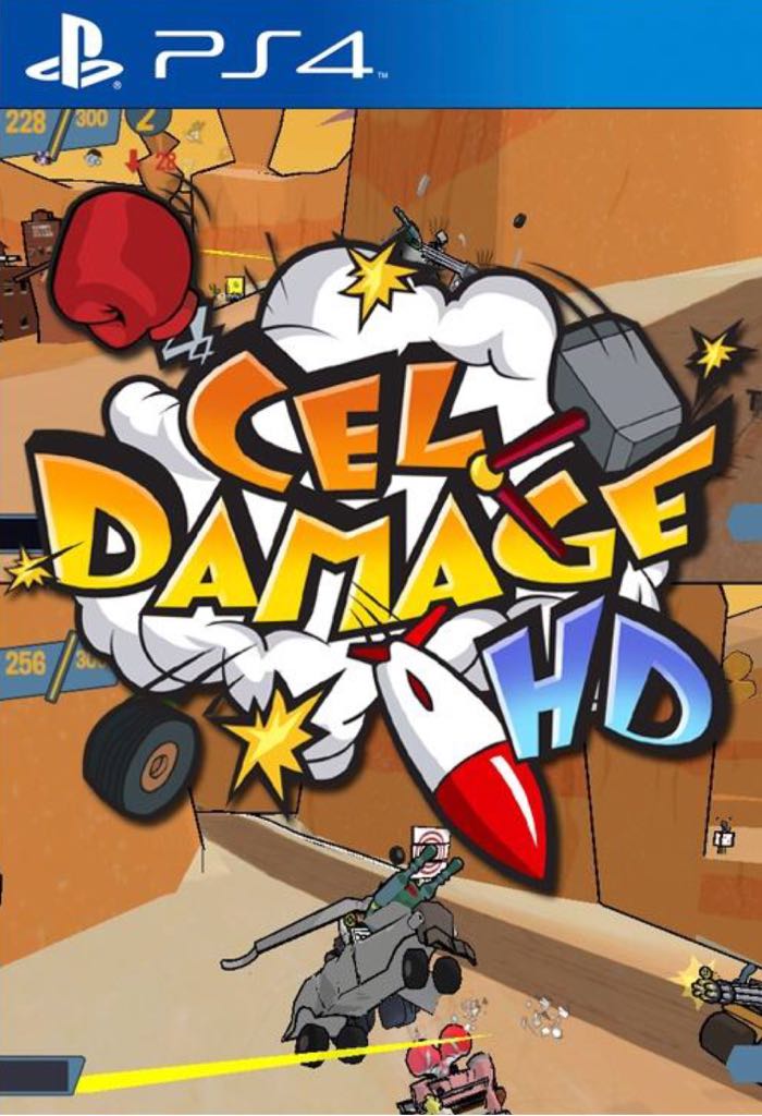 Cel Damage HD - Sony PlayStation Plus video game collectible - Main Image 1
