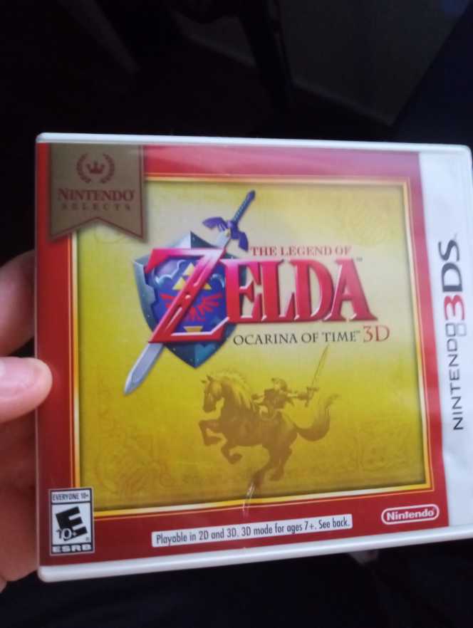 Nintendo 3ds Zelda Ocarina of Time - Nintendo 3DS video game collectible - Main Image 2