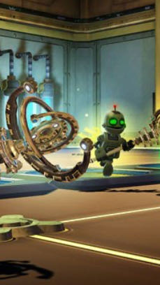 Ratchet & Clank A Crack In Time - Sony PlayStation 3 (PS3) (Insomniac - 1) video game collectible [Barcode 711719195269] - Main Image 3