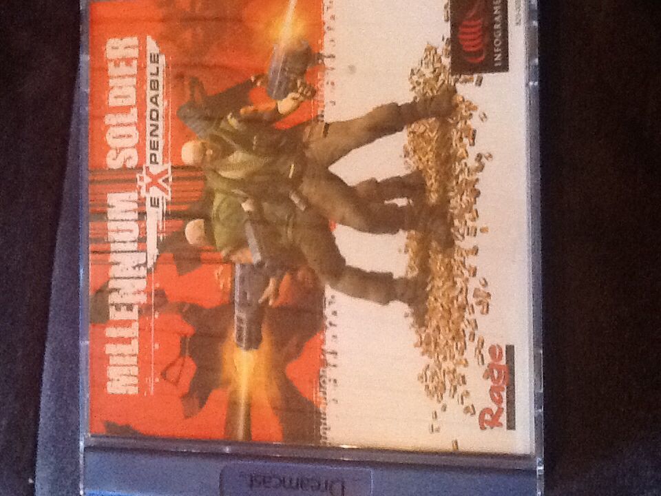 Millennium Soldier Expandable - Sega Dreamcast (Infogrames) video game collectible [Barcode 5013157000033] - Main Image 1