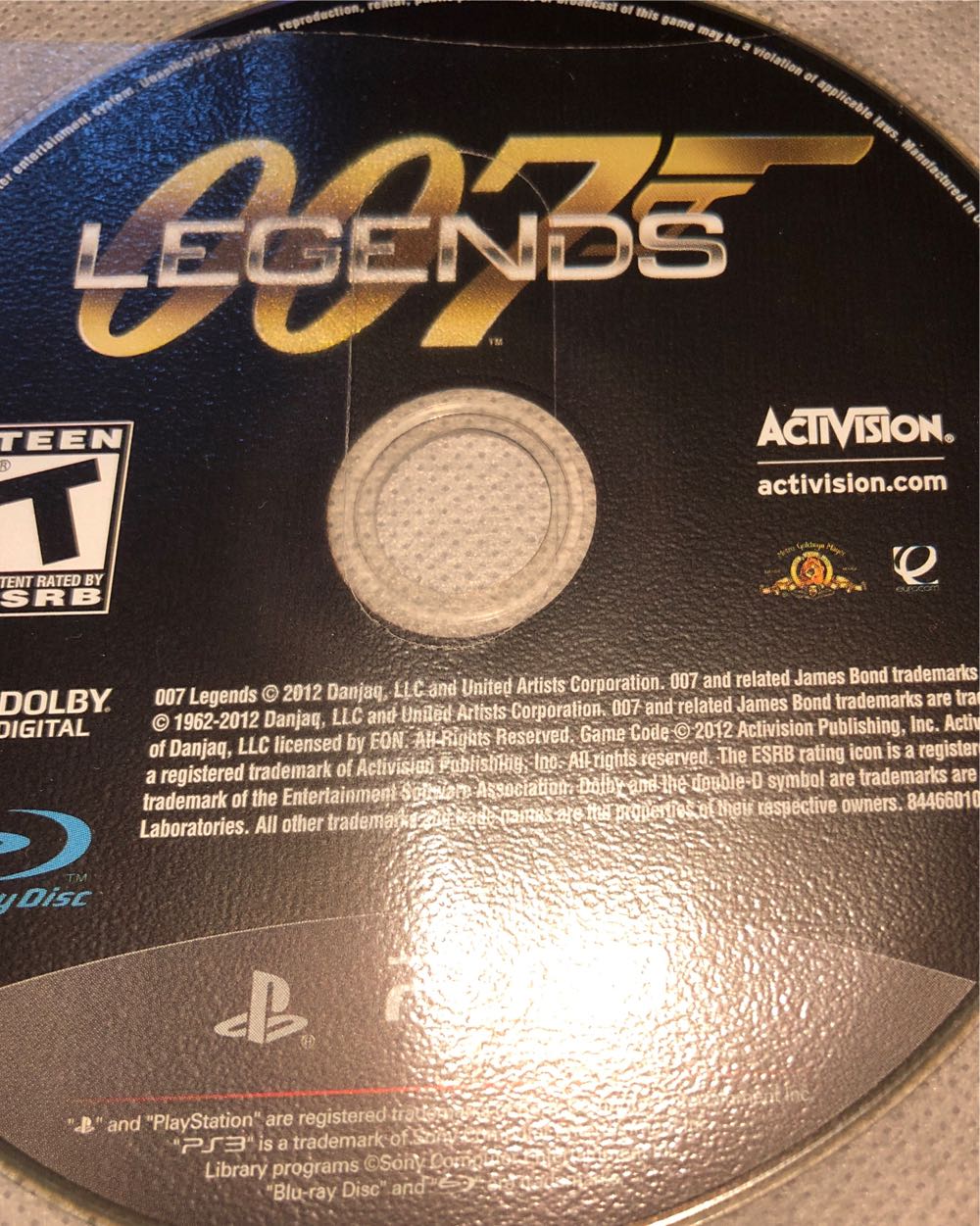 007: Legends - Sony PlayStation 3 (PS3) (Activision - 12) video game collectible [Barcode 047875844667] - Main Image 4