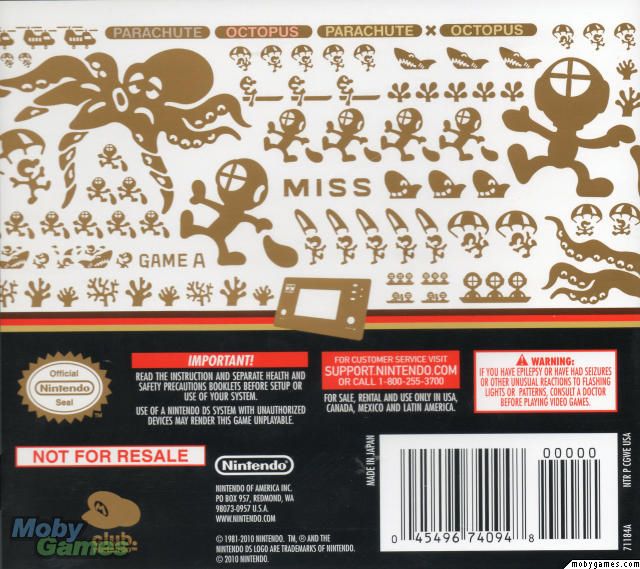 Game And Watch Collection 2 - Nintendo DS video game collectible - Main Image 2