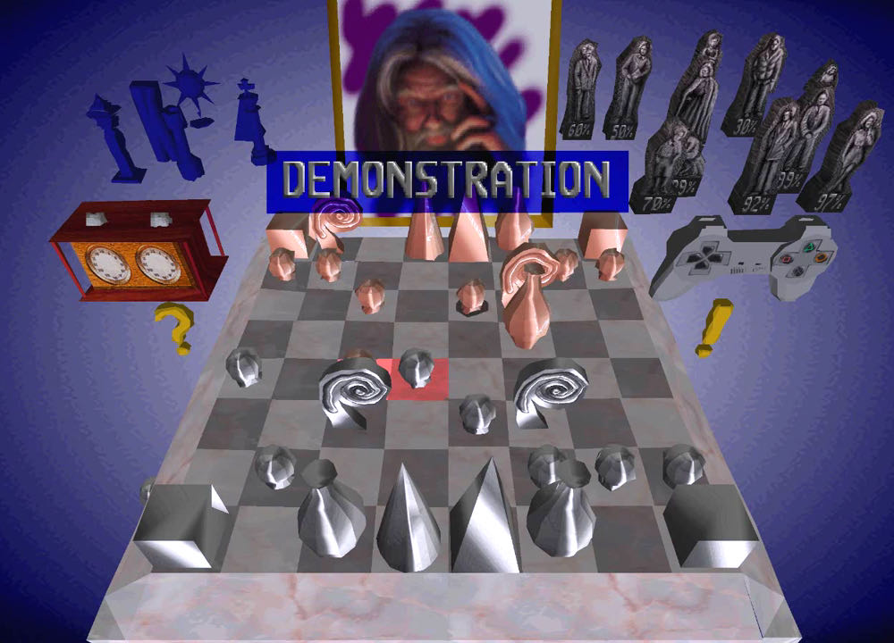 ChessMaster 3-D - Sony PlayStation (Mindscape - 2) video game collectible [Barcode 024294121937] - Main Image 3