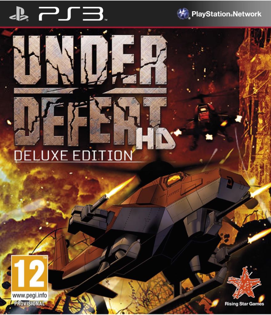 Under Defeat HD: Deluxe Edition - Sony PlayStation 3 (PS3) video game collectible - Main Image 1