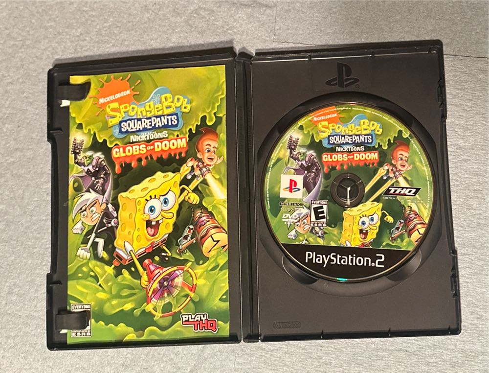 SpongeBob SquarePants:  Globs of Doom - Sony PlayStation 2 (PS2) video game collectible [Barcode 752919461433] - Main Image 4