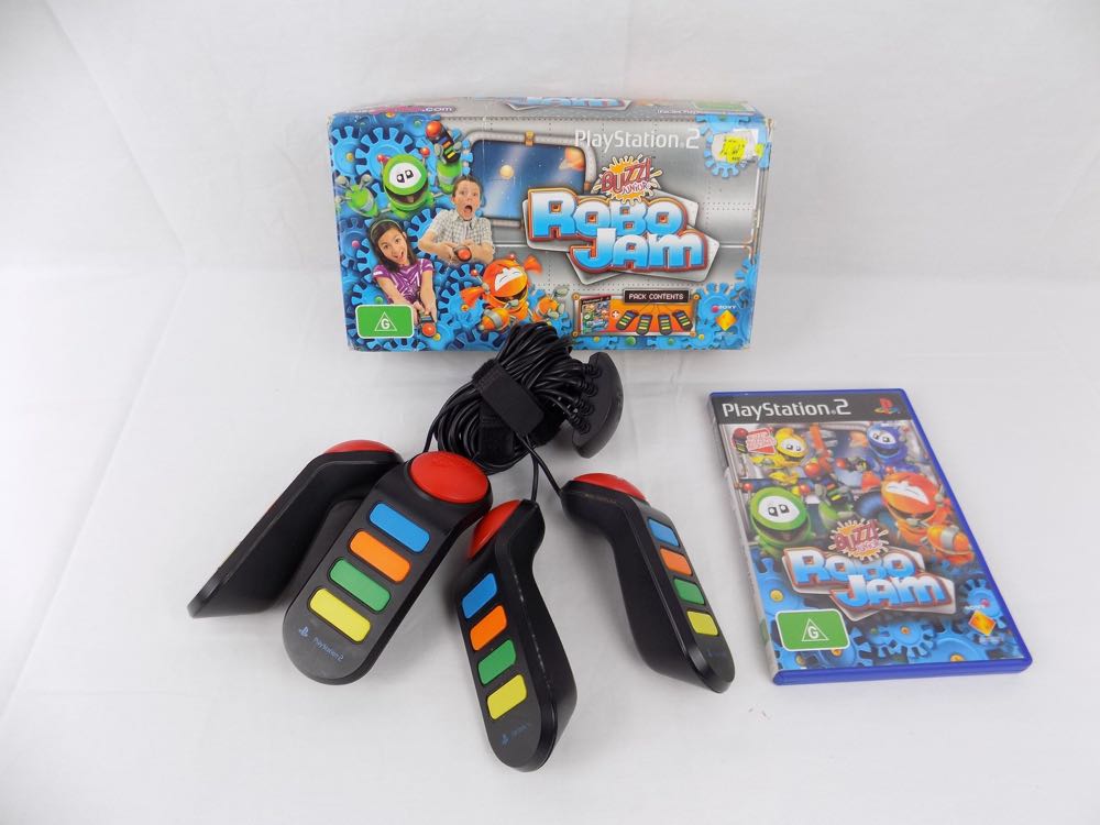Buzz Junior Robo Jam - Sony PlayStation 2 (PS2) (1-4) video game collectible [Barcode 711719612612] - Main Image 4