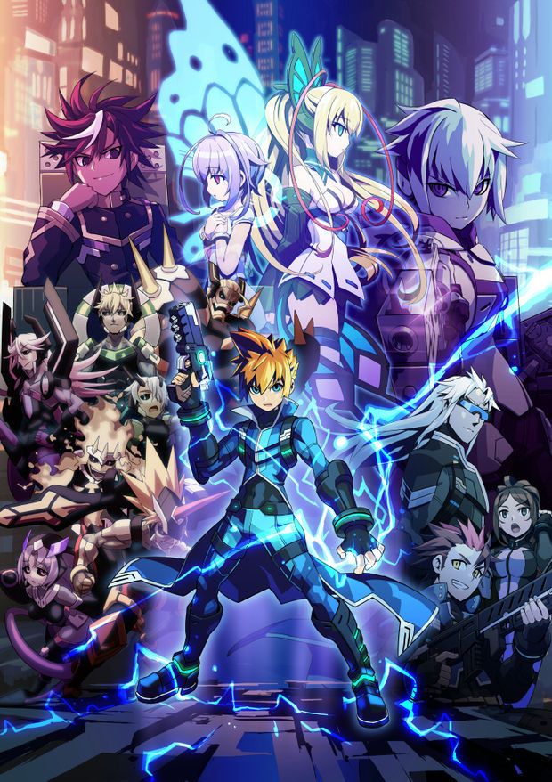 Azure Striker Gunvolt - Nintendo 3DS eShop (Inti Creates - 1) video game collectible - Main Image 2