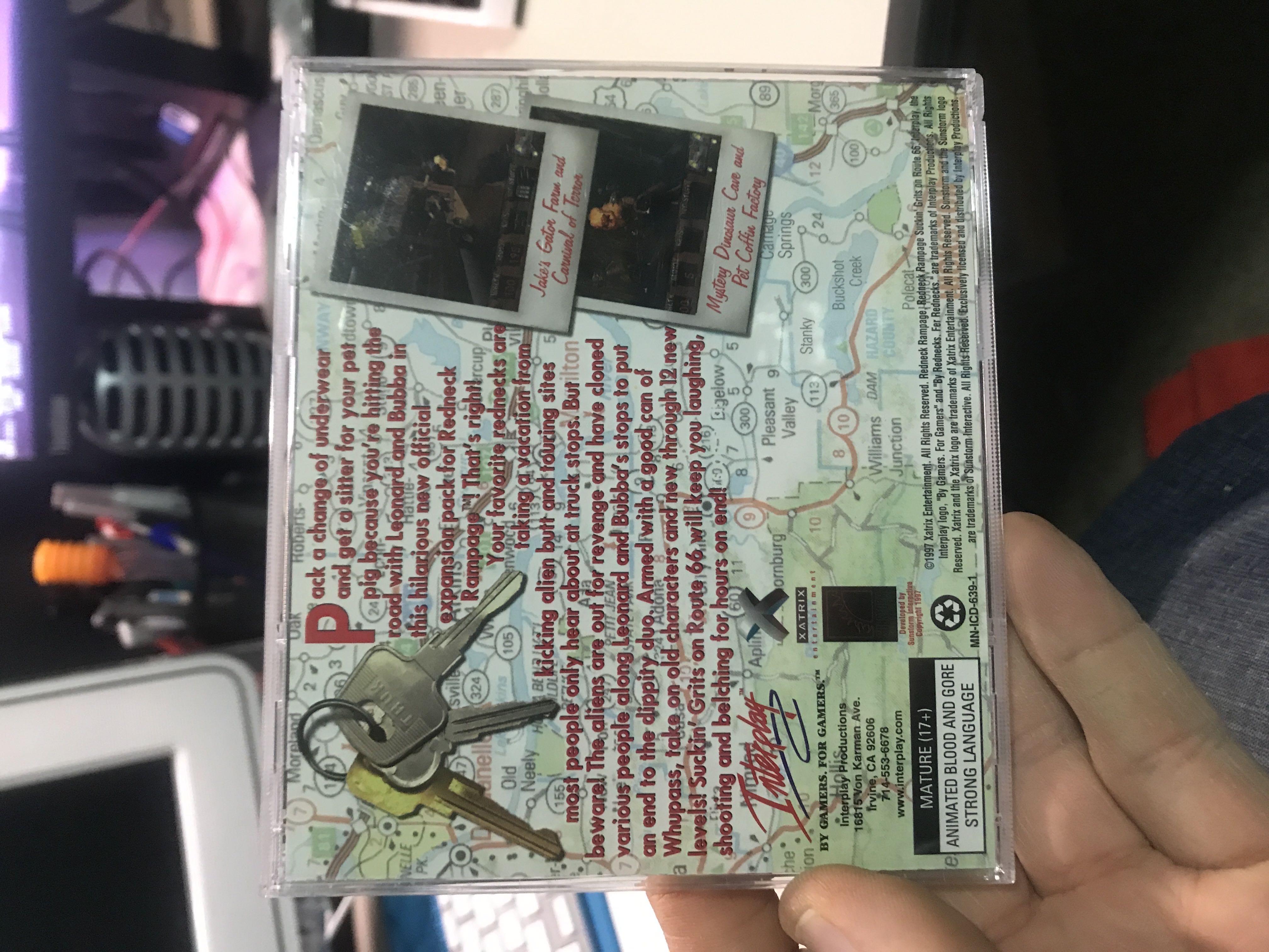 Redneck Rampage Suckin Grits On Route 66 - PC video game collectible - Main Image 2