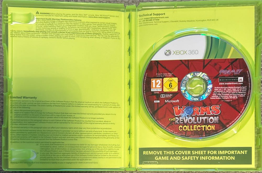 Worms: The Revolution Collection - Microsoft Xbox 360 (1-4) video game collectible [Barcode 5050740025950] - Main Image 3