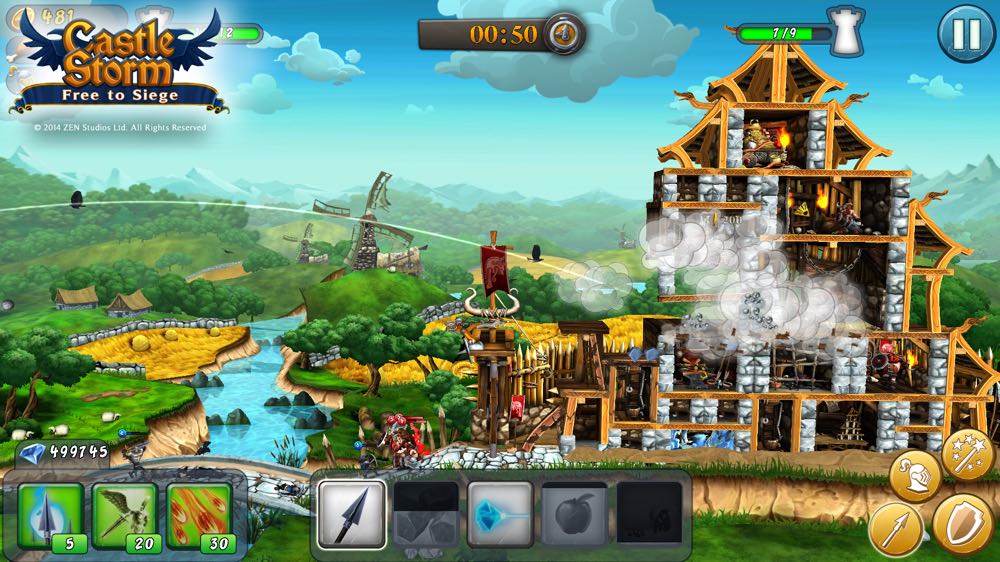 Castle Storm - Microsoft Xbox Live (Xbox Game Studios - 1) video game collectible - Main Image 3