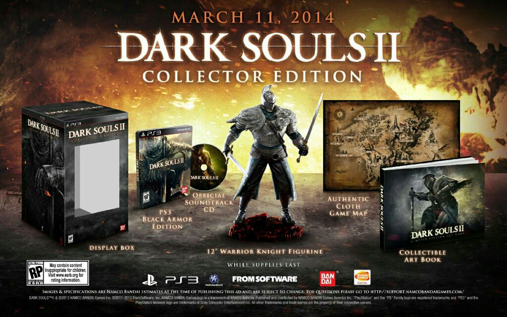 Dark Souls 2 - Collector’s Edition - PC video game collectible [Barcode 3391891975469] - Main Image 2