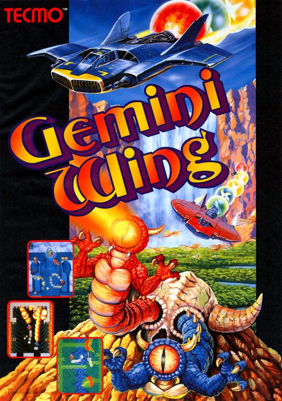 Gemini Wing - Arcade video game collectible - Main Image 1