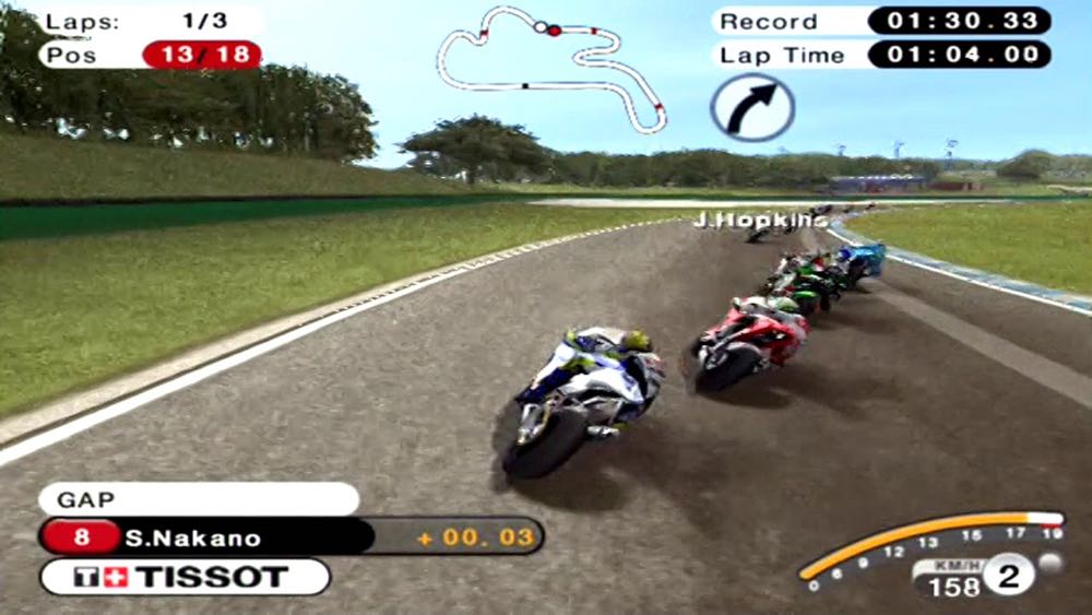 MotoGP - Sony PlayStation 2 (PS2) (Namco) video game collectible [Barcode 722674021050] - Main Image 3