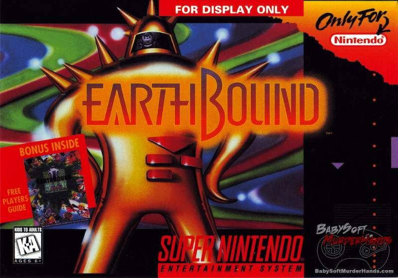 Mother 2 - Nintendo Super Nintendo Entertainment System (SNES) video game collectible - Main Image 1