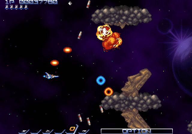 Gradius ReBirth - Nintendo Wiiware (Konami - 2) video game collectible - Main Image 2