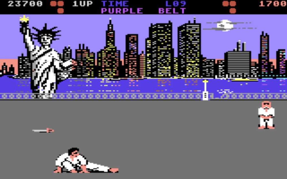 International Karate - Commodore 64 (Epyx - 1-2) video game collectible - Main Image 4