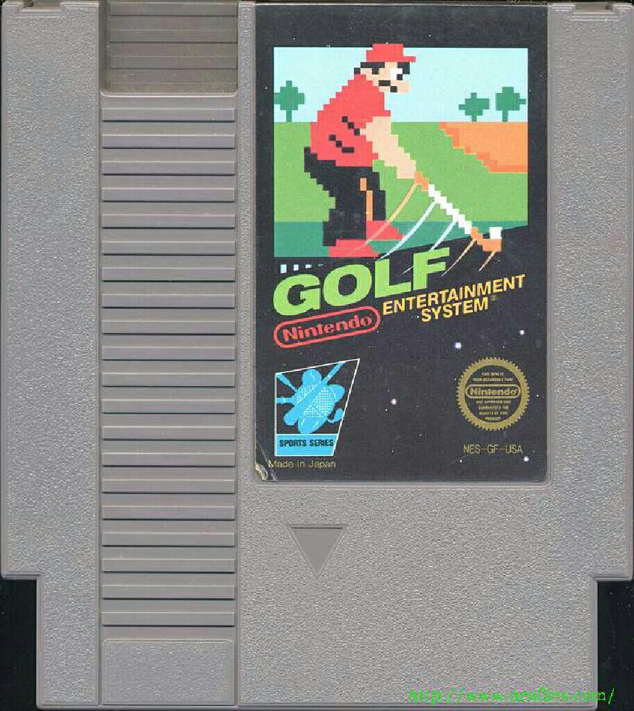 Golf Nes - Nintendo Entertainment System (NES) video game collectible - Main Image 2