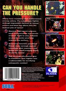 Sub-Terrania - Sega Genesis (Mega Drive) (Sega - 1) video game collectible [Barcode 010086015515] - Main Image 2