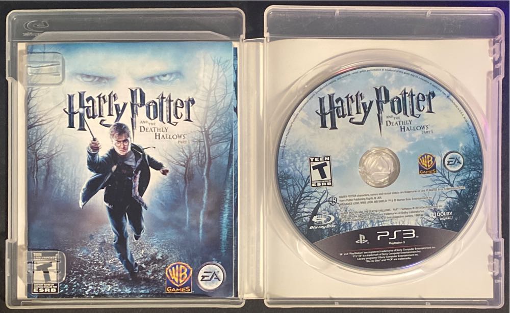 Harry Potter and the Deathly Hallows: Part 1 - Sony PlayStation 3 (PS3) (WB Games - 1) video game collectible [Barcode 014633158144] - Main Image 3