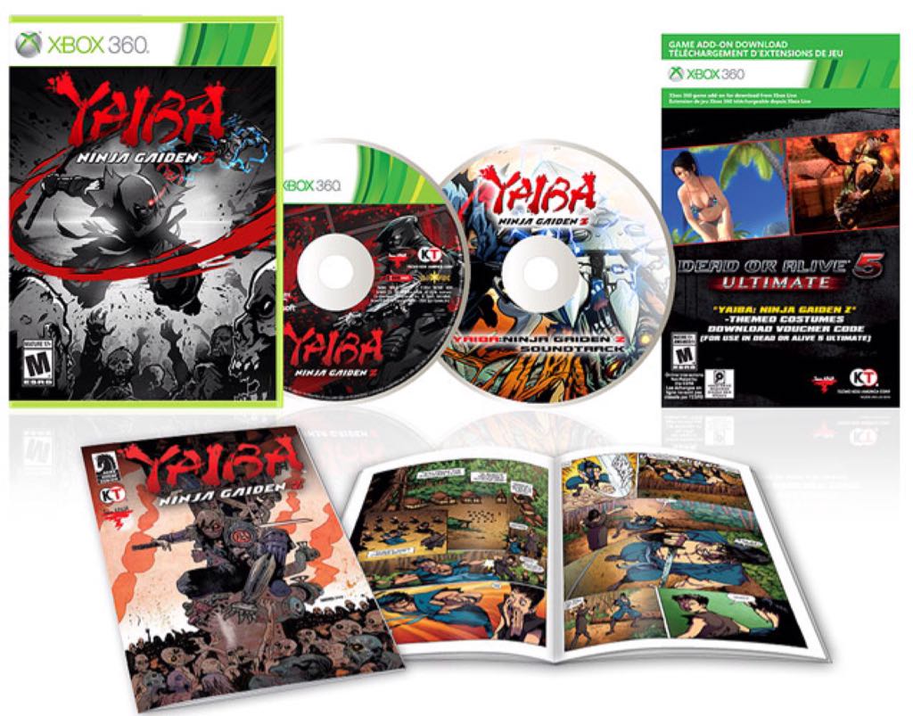 Yaiba: Ninja Gaiden Z - Special Edition - Microsoft Xbox 360 (Tecmo Koei America Corp - 1) video game collectible [Barcode 5060327530609] - Main Image 2