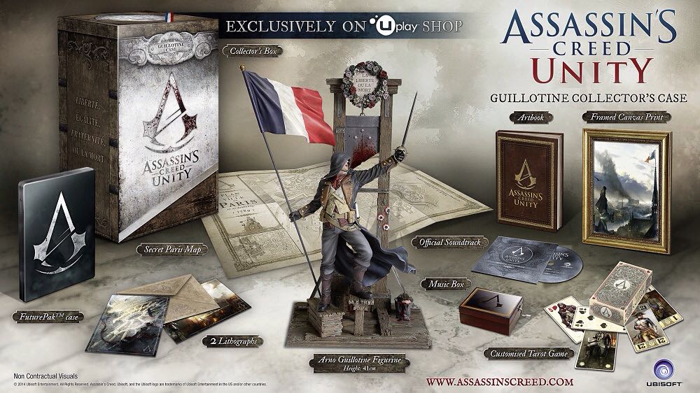 Assassin’s Creed - Unity - Sony PlayStation 4 (PS4) (Ubisoft - 1) video game collectible [Barcode 887256301286] - Main Image 2