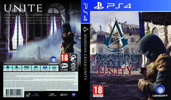 Assassin’s Creed: Unity - Sony PlayStation 4 (PS4) (Ubisoft - 4 Co-op) video game collectible - Main Image 2