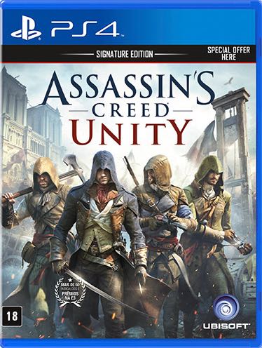 Assassins Creed Unity - Sony PlayStation 4 (PS4) video game collectible - Main Image 1