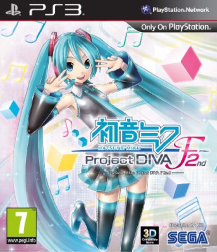 Hatsune Miku: Project Diva F 2nd - Sony PlayStation 3 (PS3) video game collectible - Main Image 1