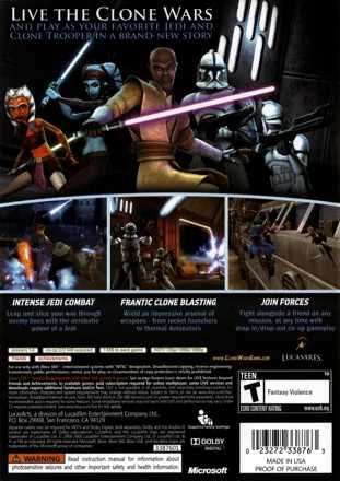 Star Wars: The Clone Wars – Republic Heroes  - Sony PlayStation 3 (PS3) video game collectible - Main Image 2