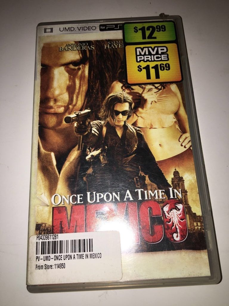 Once Upon A Time In Mexico - Sony PlayStation Portable (PSP) video game collectible - Main Image 1