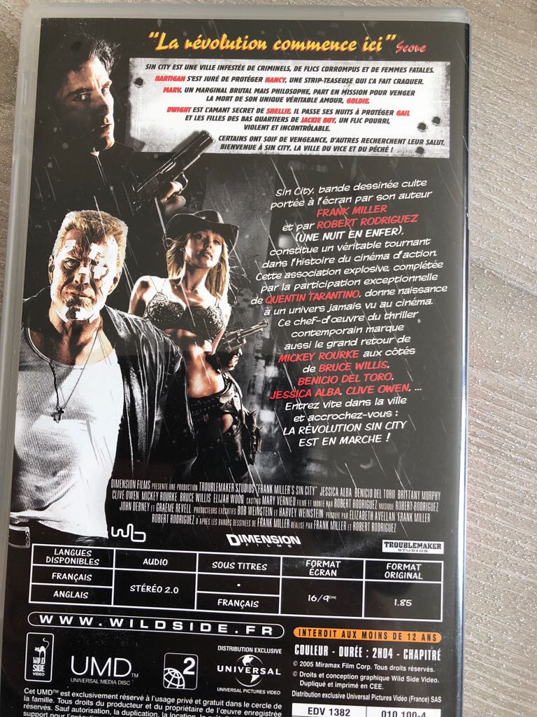 Sin City - Sony PlayStation Portable (PSP) video game collectible - Main Image 2