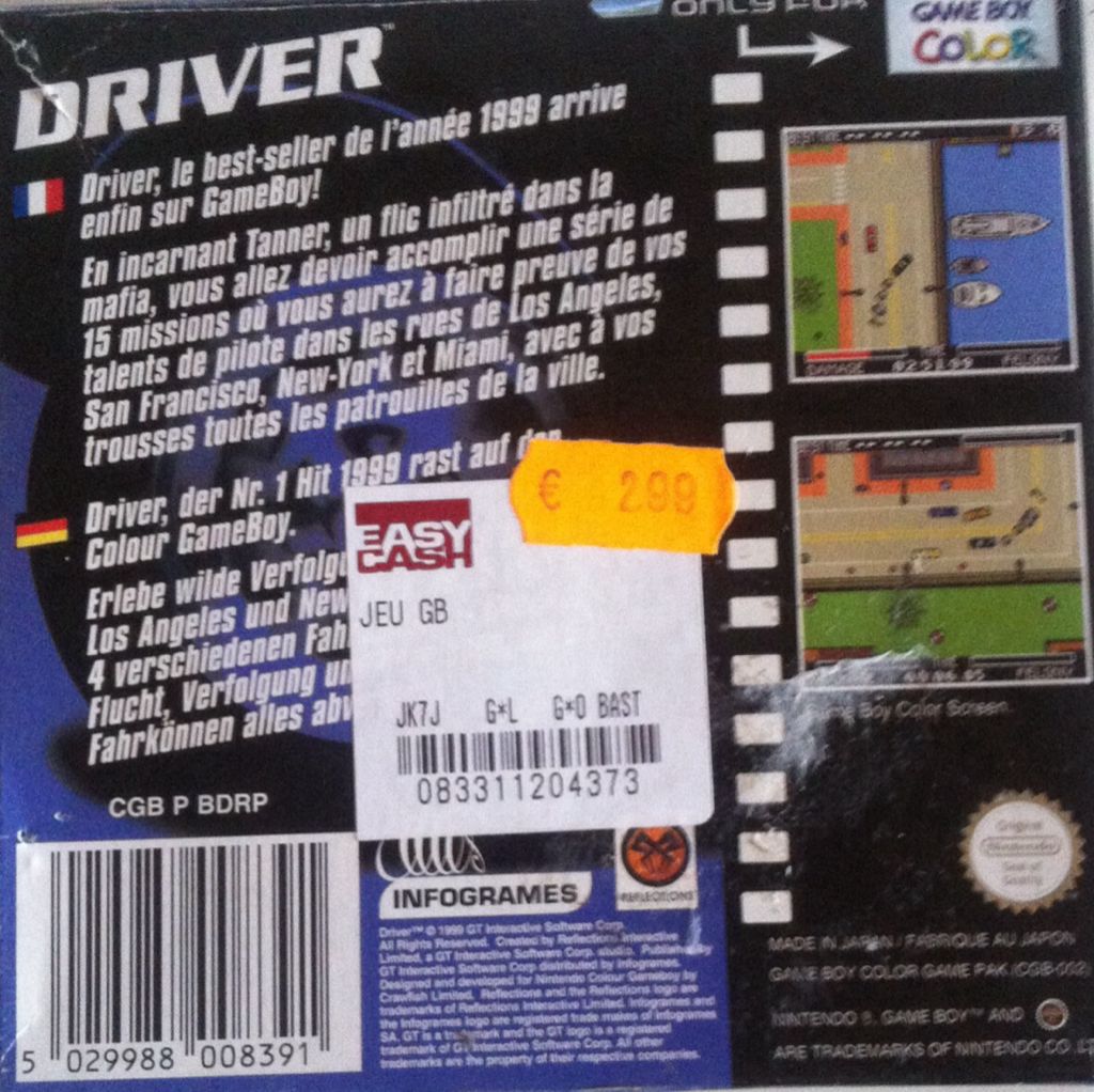 No Rules: Get Phat (Cartridge Only) - Nintendo Game Boy Advance (GBA) (TDK Mediactive) video game collectible [Barcode 5450270005628] - Main Image 2