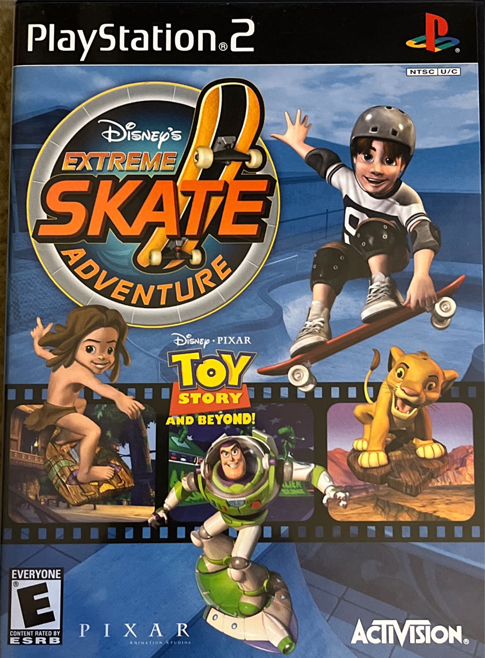 Disney’s: Extreme Skate Adventure - Sony PlayStation 2 (PS2) (Activision - 1-2) video game collectible [Barcode 047875805637] - Main Image 3