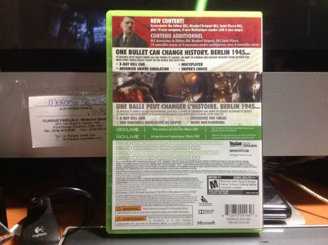 Sniper Elite V2 Silver Star Edition - Microsoft Xbox Live (505 Games - 1 - 4) video game collectible [Barcode 812872011646] - Main Image 2