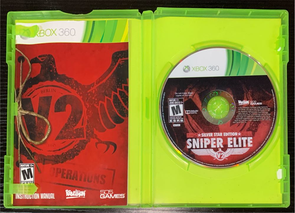 Sniper Elite V2 Silver Star Edition - Microsoft Xbox Live (505 Games - 1 - 4) video game collectible [Barcode 812872011646] - Main Image 3