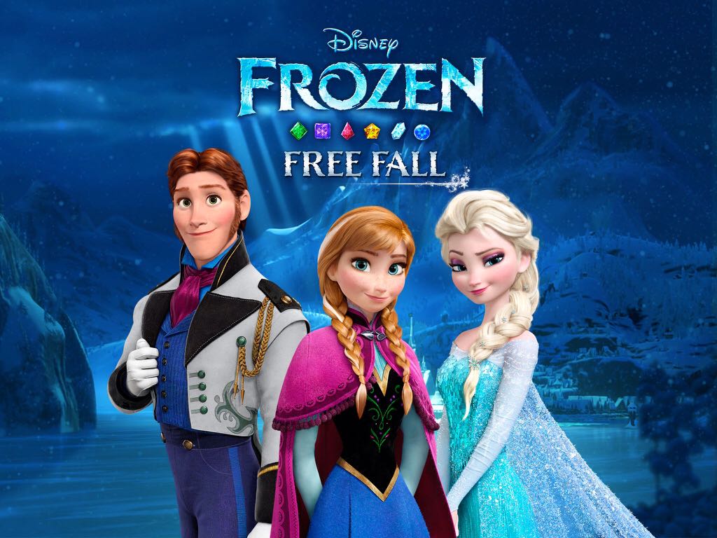 Frozen Free Fall - Microsoft Xbox 360 video game collectible - Main Image 1