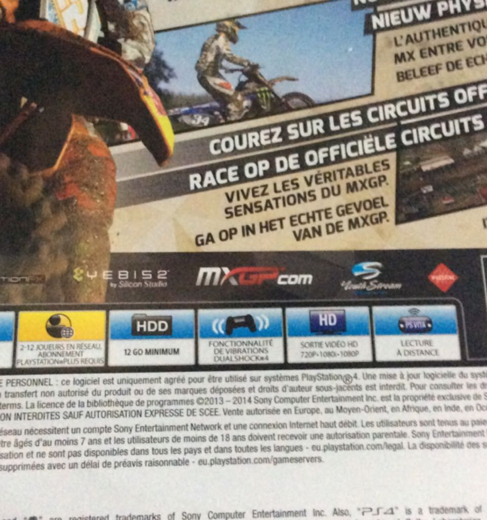 Mxgp - Sony PlayStation 4 (PS4) video game collectible [Barcode 8059617102609] - Main Image 2