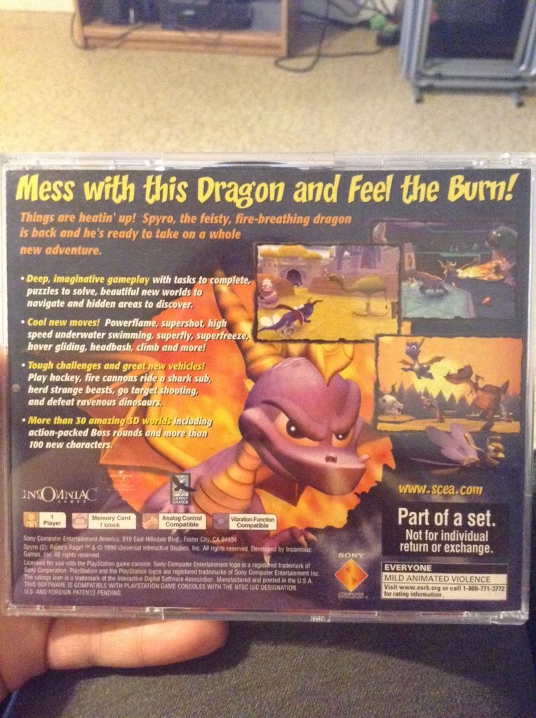 Spryo Ripto’s Rage - Sony PlayStation (1) video game collectible - Main Image 2
