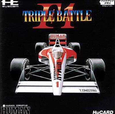 F1 Triple Battle - PC Engine (Human) video game collectible - Main Image 1