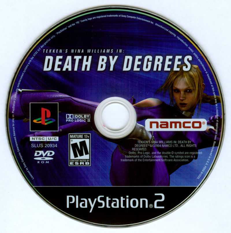 Death by Degrees - Sony PlayStation 2 (PS2) (Namco - 1) video game collectible [Barcode 711719658955] - Main Image 3